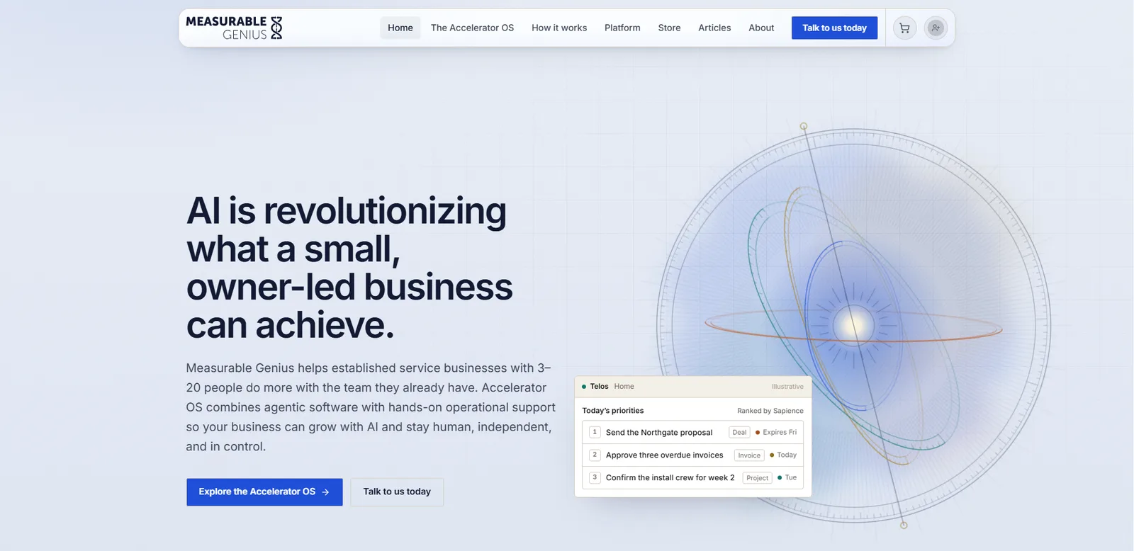 Measurable Genius Website & Internal Tools screenshot